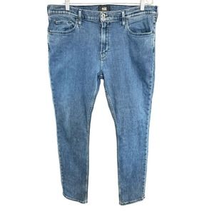 PAIGE Lennox Slim Fit Jeans Men's 38 Edgeburgh Blue Medium Wash M653F723794 EUC